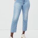 Everlane  The Curvy 90s Cheeky Straight Jean Organic Cotton Light Wash Denim Photo 0