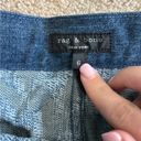 Rag and Bone  blue denim Marina Jean wrap skirt in size 6 Photo 2