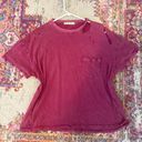 Free People Oversized Distressed Tshirt Photo 4