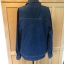 Cathy Daniels  Rhinestone Zip Up Blue Jean Jacket Photo 3