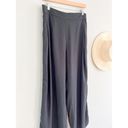 Madewell  | NWT | Pull-On Straight Crop Pant Linen in True Black | Sz 8 Photo 2