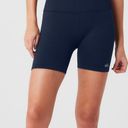 Alo Yoga 5" Seamless Ribbed Favorite Short - Navy Photo 1