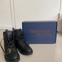 Trussardi NWB‼️  Jeans combat Ecoleather Boots with Buckle Size US 5.5/ EU 36 Photo 12