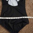 Nike  black racer back one piece swim suit size small Photo 7