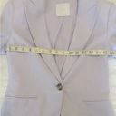 Mango ✨NEW✨  Blazer suit 100% linen Light Pastel Lilac Size 2 Photo 8