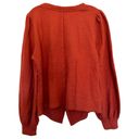 Pilcro  Anthropologie Twist-Front Sweatshirt Size: Large Color Copper EUC Photo 1