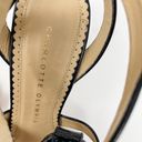 Charlotte Olympia  Allure Black Patent Leather Gold Studded Sandal size 37.5 Photo 10