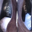 Guess NWT Black Black Faux Suede Heeled Booties Photo 6