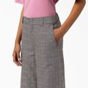 Dickies COPY - NWT  Women's Bakerhill High Rise Wide Leg Pants Plaid Photo 2