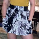 Lily White High waist zip POCKETS modern flowy Mini Skirt Photo 0