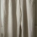 American Eagle  Boyfriend Oatmeal Color Flower  Embroidery Sweatpants Size Med Photo 11