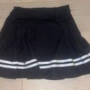Black Pleated Tennis Skirt Photo 0