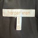 Harper  Wren Black Leopard Print Satin Halter Dress Size XS Photo 6