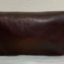 Vera Pelle  Dark Brown Genuine Leather Flap Crossbody Bag Photo 8