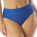 Coco reef  Contours High Waist Bikini Bottoms Swimsuit Blue NEW Large NWT Photo 0