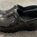 Dansko  Clogs Nurse Professional Marble Patent Women’s EU 40 US 9.5 Black Gray Photo 3