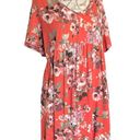 Harper Haptics By Holly  Womens Dress Sz Small Floral Pleated Pockets Babydoll Photo 1