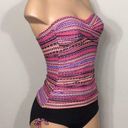 Anne cole  stripe Tankini set. NWT Photo 5