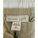 J.Jill  Pure Linen Beige Roll Up Pockets Pant- 12 Tall Photo 2