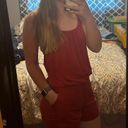 One Piece Red Romper  Photo 0