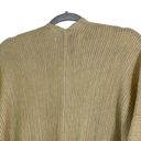 Vince Camuto  Womens Beige Tasseled‎ Poncho One Size Photo 7