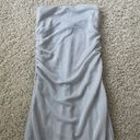 Reserved sleeveless maxi dress in sparkly silver Photo 1