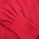 CAbi L //  Red Cabaret Ribbed Wrap Belted Cardigan Sweater Photo 10