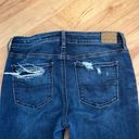 American Eagle  Dark Wash Distressed Jegging Jeans Photo 2