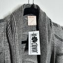 Kerisma  Rikki Cardigan Charcoal Gray Size Small Medium NWT Photo 2