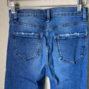 Kensie Distressed Slim Straight Jeans Photo 6