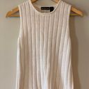 DKNY High Neck Sleeveless Knit Sweater Photo 0