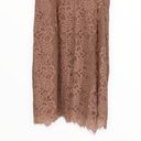 Storia  Blush Pink Lace Trim Dress Cami Straps Sheer Panels size Medium Photo 8