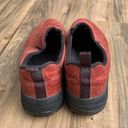 L.L.Bean  Moc Red Orange Suede Slip On Shoes Women's Size 9 Photo 1