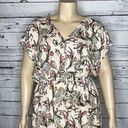 Bobeau Studio B by  NWT Size XL Floral Print V-Neck High-Low Hem Woven Dress Photo 1