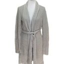 CAbi  Tie Waist Cardigan Gray Size M Minimalist Beach Coastal Boho Stealth Wealth Photo 1