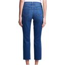 L'Agence L’AGENCE Sada Cropped Jeans Raw Hem Manchester Blue NWT Size 28 Photo 2