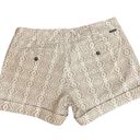 Dear John Flat Front Cuffed Chino Shorts Tribal Print Women’s size 30 Photo 1