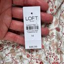 The Loft  Outlet Ruffle Sleeve Floral Maxi Dress Size 14. NEW Photo 5