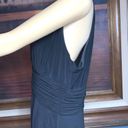 Evan Picone Black Empire Waist Cocktail Dress Size 16 Photo 9