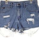 Riders By Lee Riders Hi-Rise Distressed Cut-Off Mom Jeans Size 12 Photo 0