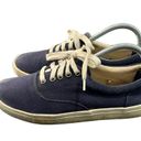 Talbots  Women's 9 Low Top Navy Blue Sneakers Photo 2