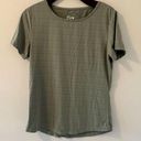 Zyia  Active Laser Cut Olive green top Size small Photo 0