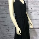 Ralph Lauren Lauren  black sleeveless criss cross dress size small Photo 2