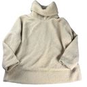 Tuckernuck  Rollins Funnel Neck Pullover Cream Teddy Fleece Sherpa Womens XS Photo 1