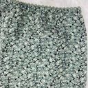 Vintage Blue Vintage Y2K  Grey/Green Floral Knee-Length Girly Skirt Photo 4