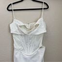 House Of CB NWOT  PALOMA IVORY CORSET MAXI DRESS GOWN NWOT M Photo 4