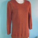 Elizabeth and James Textile  Orange Cotton Sweater Size S Photo 0