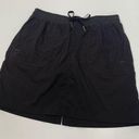 L.L.Bean  Women's Stretch Pocket Skirt Athletic Casual Active Skort Black Medium Photo 0