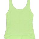 Lululemon  Run: Mod Moves Tank in Zippy Green $58 Like new Yoga Athleisure Size 6 Photo 3