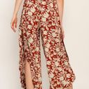 Free People  SUNDAY SET FLORAL FLOWY PANTS Photo 1